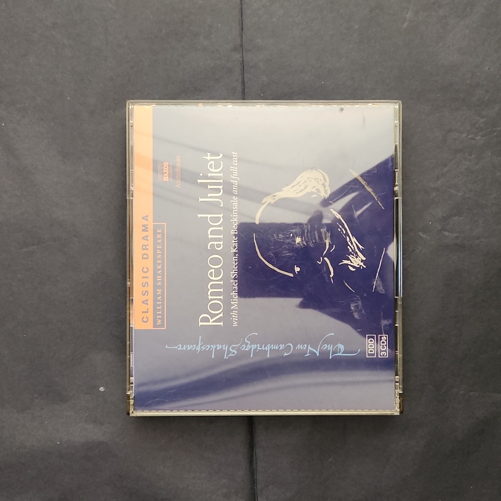 William Shakespeare's- Romeo and Juliet- 3 CD Audiobook